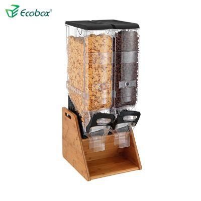 China Manufacturer Wholesale Double Cereal Dispenser