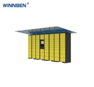 Powder Coated Steel Laundry Locker with Flexible Function for Laundry Delivery
