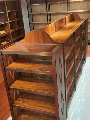Wooden Board Supermarket a Variety of Items Display Cabinet Storage Case Shelf
