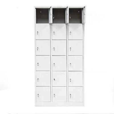 Steel Wardrobe Cabinet for Bedroom or Office Staff Locker
