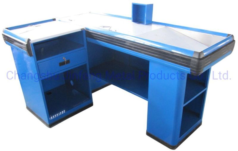 Customized Cashier Desk Retail Store Checkout Counter