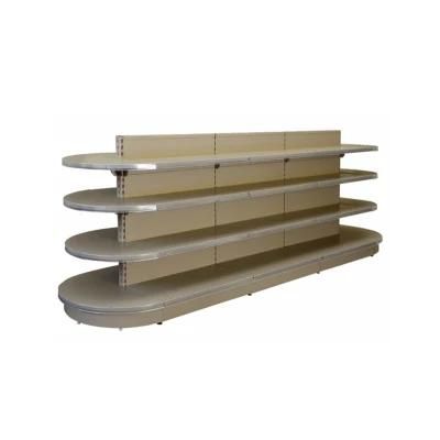 Double Side Shelf with Round End for Supermarket General Store