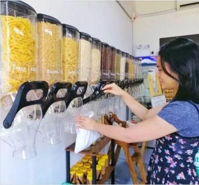 Plastic Candy Bin Bulk Food Dispenser for Supermarket