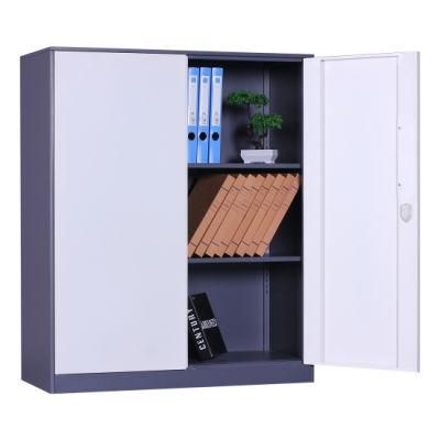 Gdlt Space Saver 3 Door Cabinet Office Storage Cabinet Drawers Wooden Floor Standing Cabinet