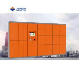 Self Pick up Electronic Smart Cabinet Parcel Locker for Post Express