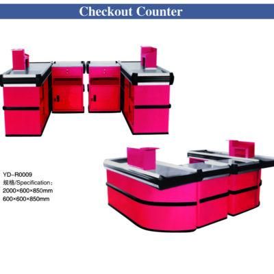 Retail Cashier Checkout Counter Stand Table