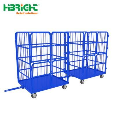 Big Capacity Laundry Transport Roll Container Cage