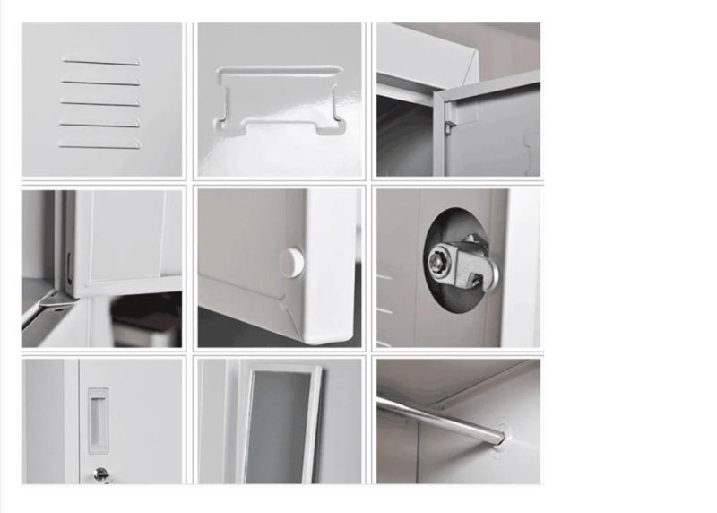 Multi-Door Outdoor Smart Locker Metal Storage Cabinet