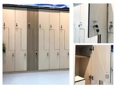 Modern Design Commercial Cabinet HPL Locker, More Durable Customized Size Color HPL Locker/