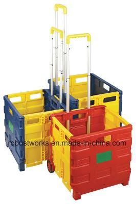 Folding Plastic Shopping Cart (FC401K-1)