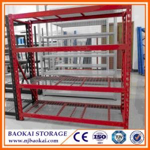 Light Weight Warehouse Boltless Rivet Rack with Wire Plate for Cargo Storage
