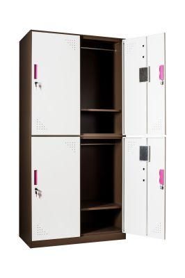 Double Tier Metal Storage Locker Large Storage Office Locker for Staff