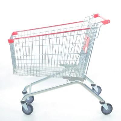European Designmental Supermarket Shopping Trolley Carts for Sale