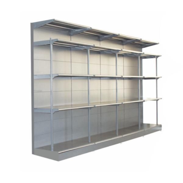 Single Sided Heavy Duty Supermarket Shelving