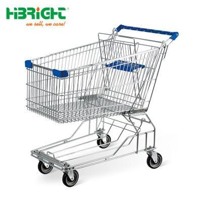 Large Metal Supermarket Shopping Cart Trolley