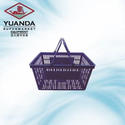 Two Handle Shopping Basket for Supermarket