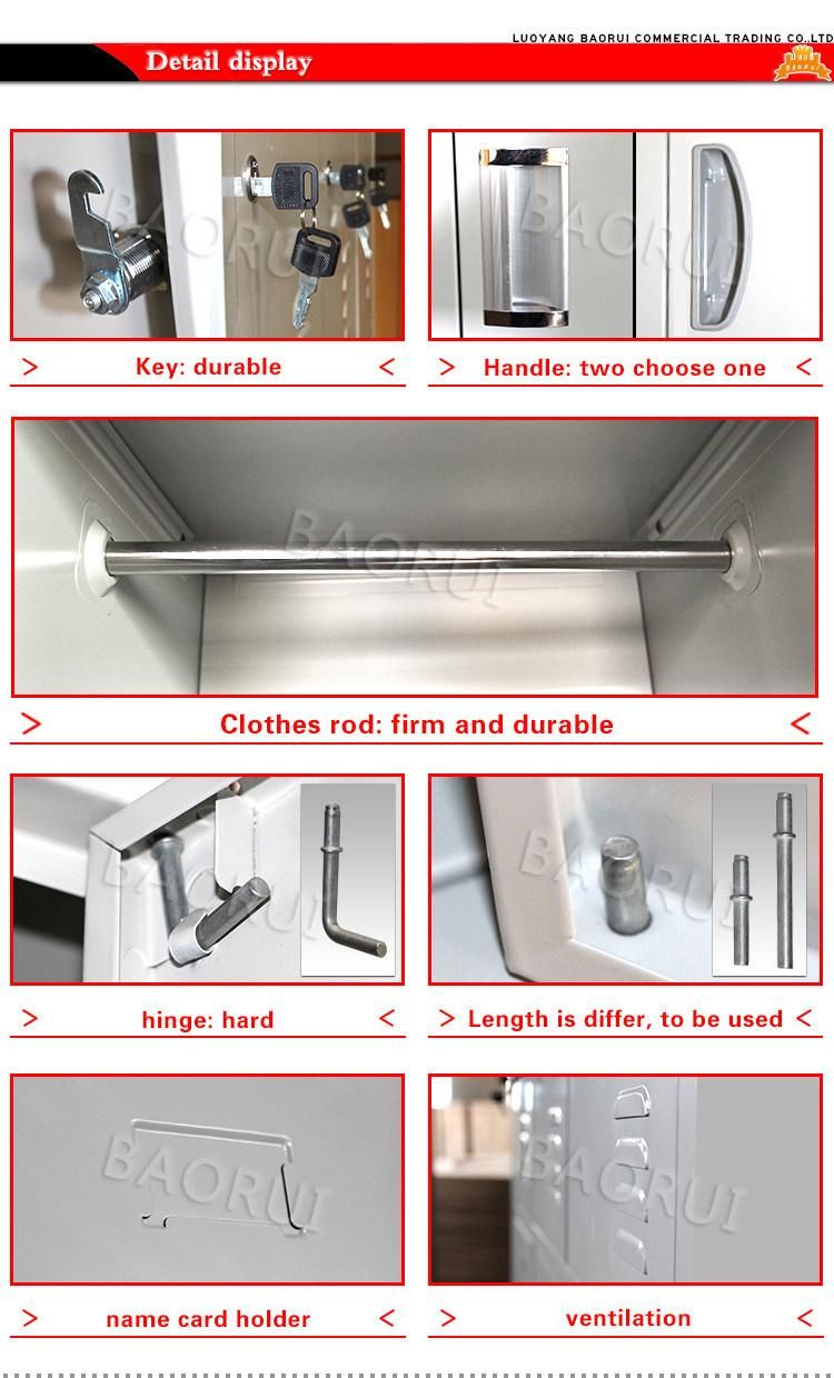 Metal Single Door Cupboard 5 Layers Storage Cabinet