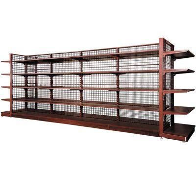 Supermarket Display Racks Shelving Retail Modern Fancy Store Metal Shelves