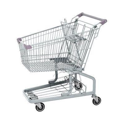 New Design Zinc Plated Elevator Wheels Supermarket Trolley Manufacturers