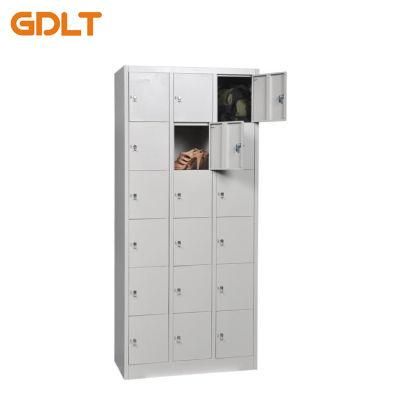 New Style 18 Door Locker Steel Storage Locker Multi-Door Lockers for Sale