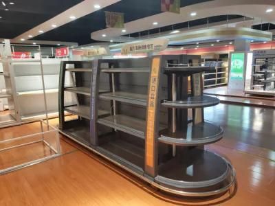 Pegboard Island Gondola Tegometall Shelving Supermarket Shelf