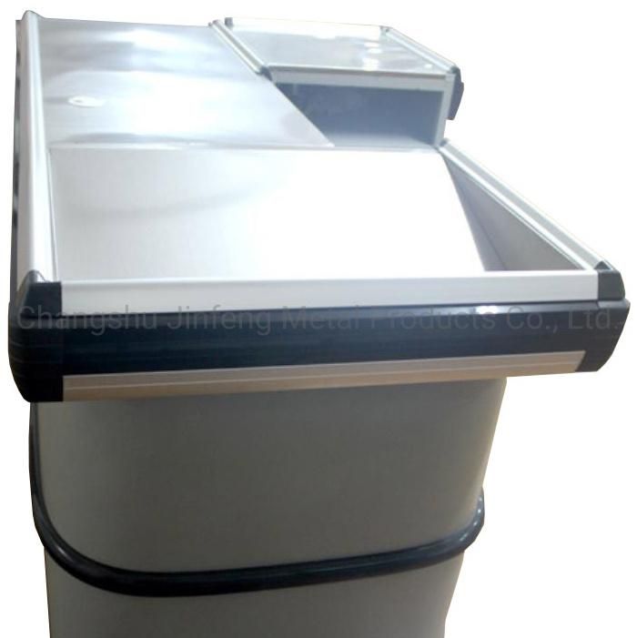 Supermarket and Convenience Store Metal Cashier Table