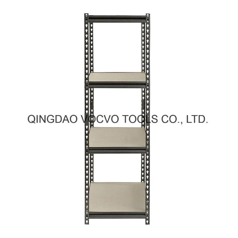 Light Duty Galvanized Steel 4 Tiers Ajustable Tire Shelf