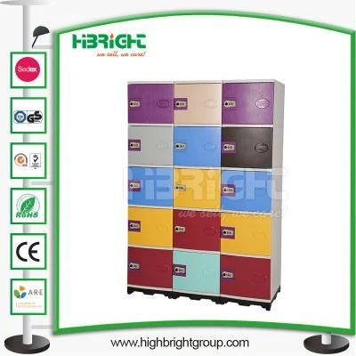 Gym Changing Room School ABS Plastic Locker for Water Pool