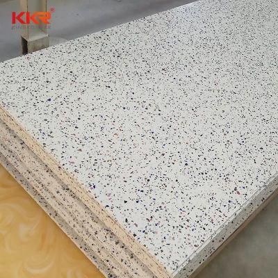 Customized Metal with Stone Solid Surface Display Rack