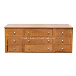 CY020-High Quality Oak Color Melamine Board Wood Furniture Bedroom/Living Room Cabinet