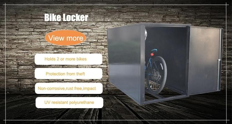 Metal Bike Sheds Storage Box Bicycle Cabinet Shed Locker Outdoor Metal