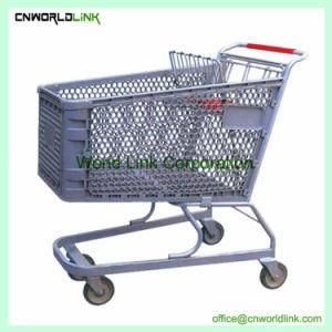 European Style Iron Supermarket 160 Cart Shopping Trolley