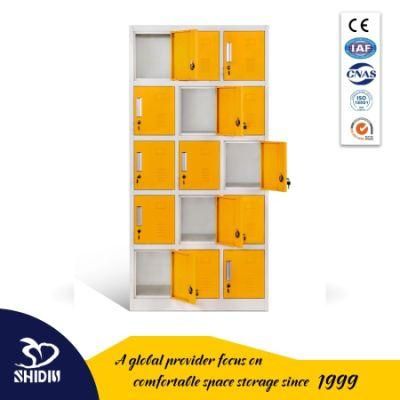 Colored Metal Storage Locker for Home Staff Storage Work Lockers