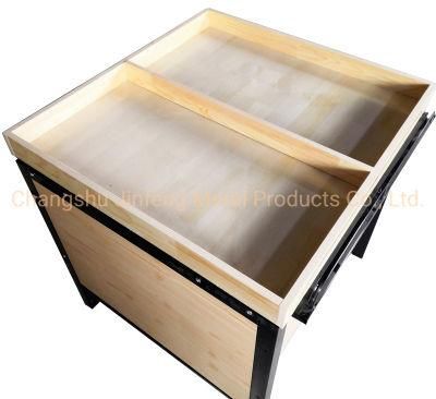 Supermarket Equipment Promotional Table Exhibition Booth Display Stand