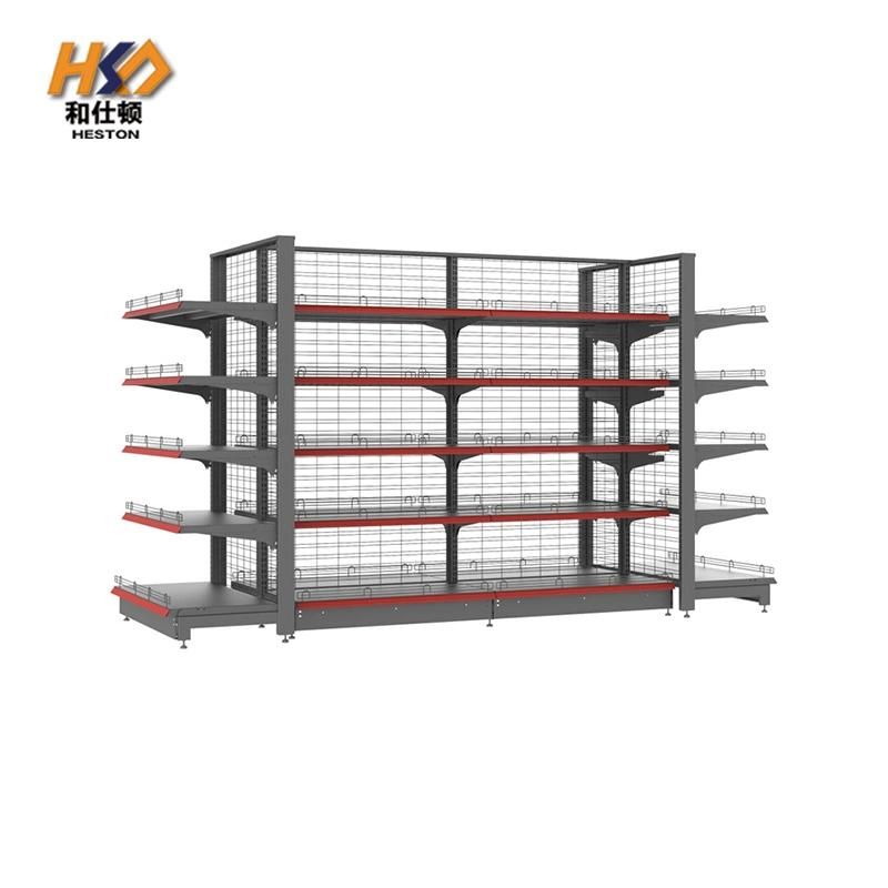 Supermarket Metal Display Shelf Retail Store Shelving Supermarket Rack