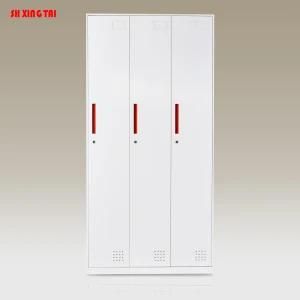 3 Compartments Steel Locker