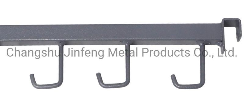 L Shaped Display Rack Metal Hooks for Shop Display Board