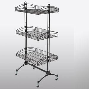 Net Basket Display Shelf with Customizable Size and Color
