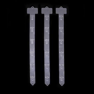 Plastic Hanging Display Supermarket Retail Shelf Clip Strip for Retail