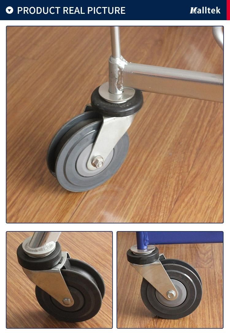 5 Inch Elevator Caster Wheels for Shopping Trolley Accessories