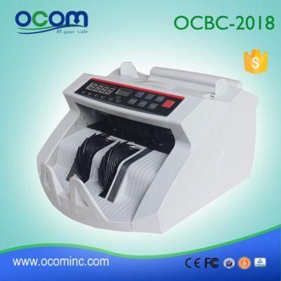 UV and Mg Banknote Cash Currency Bill Counter Machine
