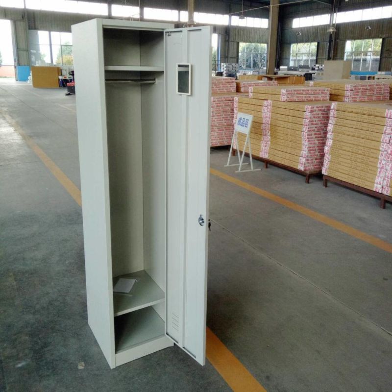 Fas-009 Single Door Metal School Furniture Clothes Storage Cabinet Metal Locker