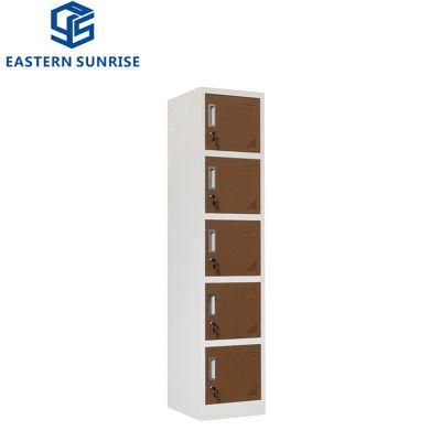 Steel Metal Iron 5 Doors Tier Student School Locker