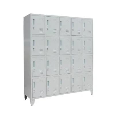 20 Doors Clothes Cupboard Design Storage Portable Steel Locker