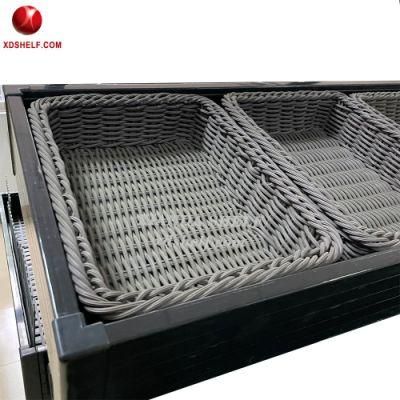 Fruit Shelf Grocery Checkout Counter Display Rack Wholesale Food Storage Container