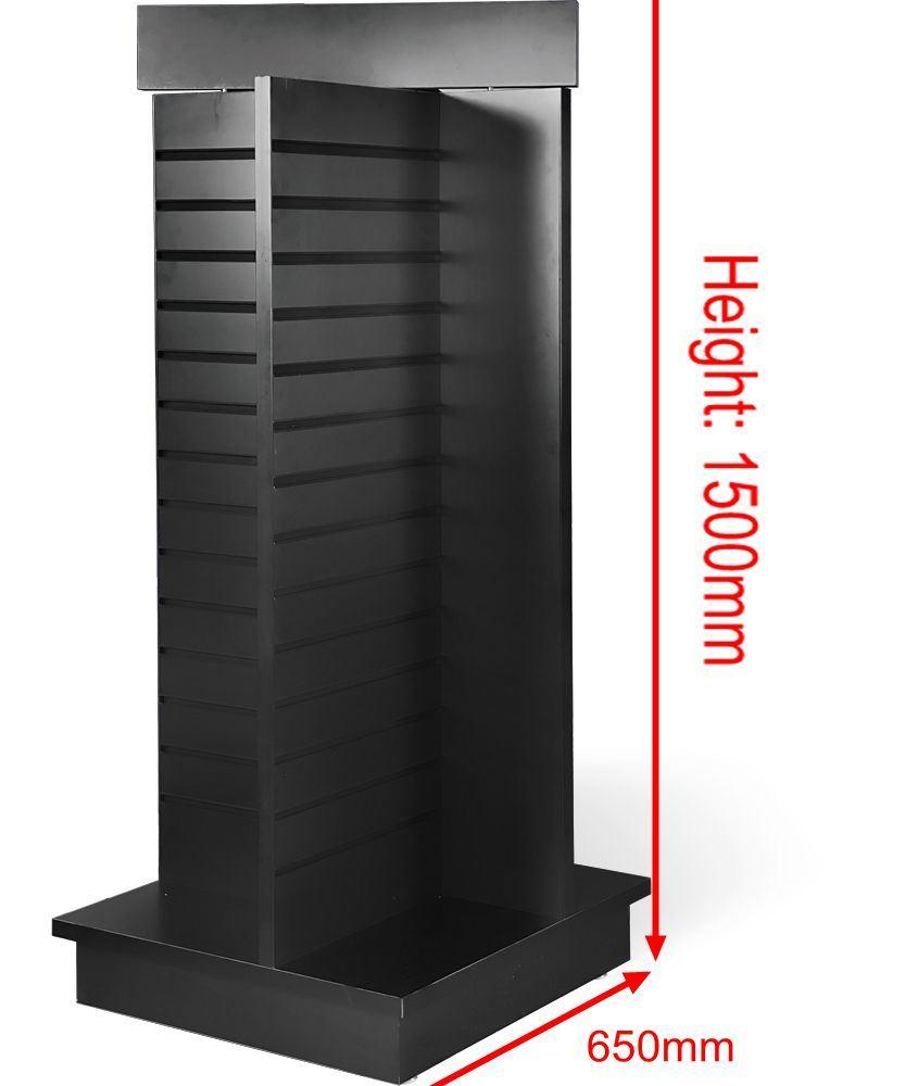 Popular Modern Wooden Display Rack Stands for Slat Hooks