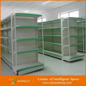 Double Sided Medium Duty Metal Store Supermarket Shelf