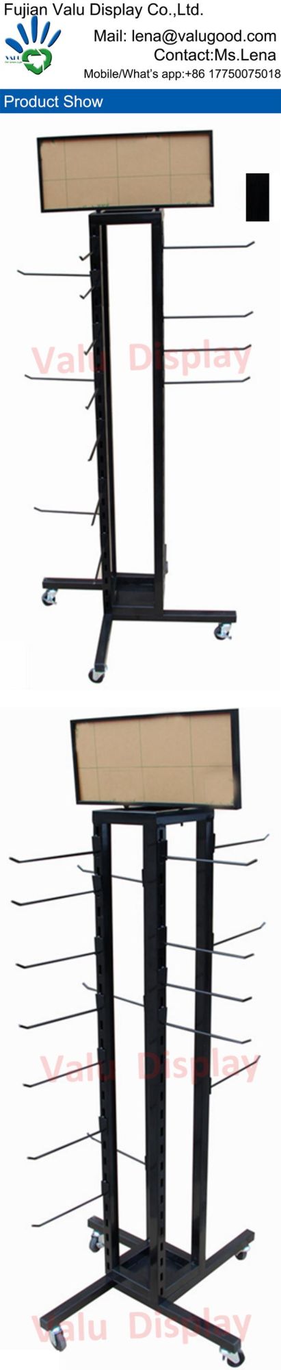Metal Hooks Display Stand / Mult-Hooks Display Rack / Metal Spinner Stand / Pop Display Stand